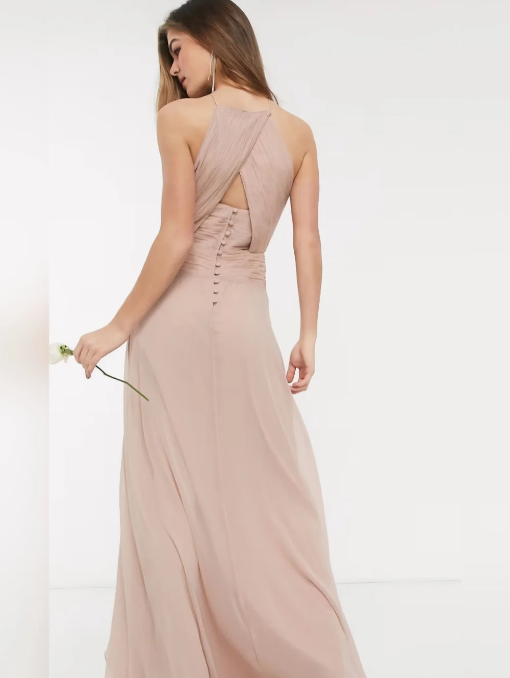 ASOS Formal Rouched Dess - Picture 2 of 9